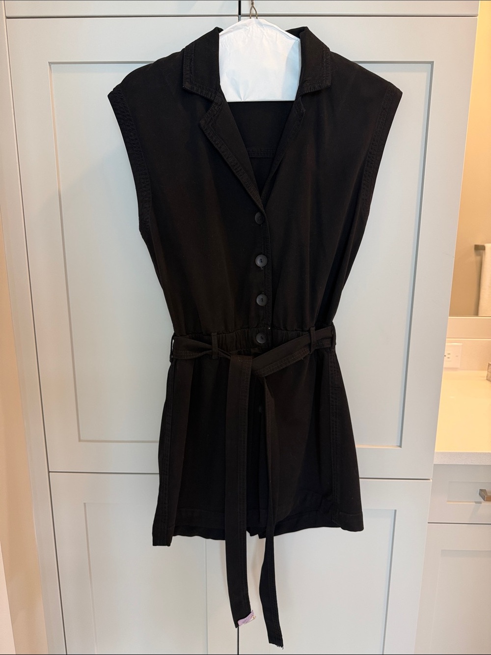 Bella Dahl Black Short Romper